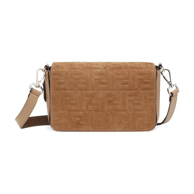 Fendi Flap Bag In Beige