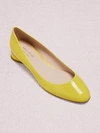 Kate Spade Women's Fallyn Ballet Flats In Vibrant Canary