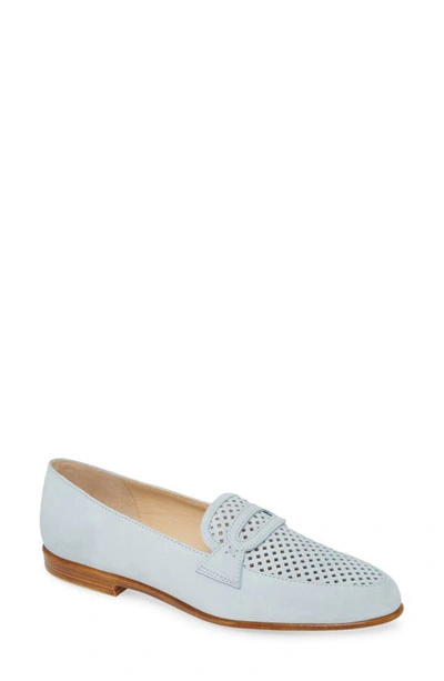 Amalfi By Rangoni Ottorino Loafer In Ceilo Suede