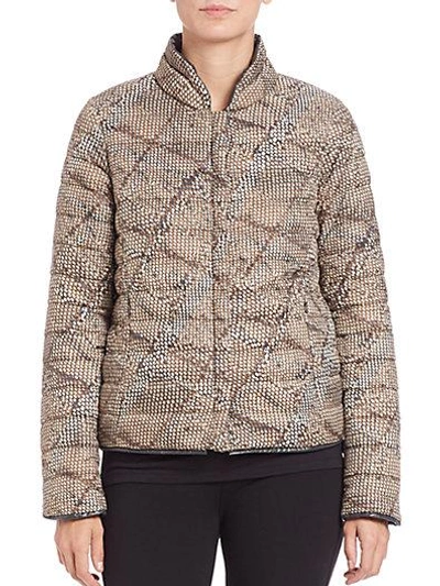Duvetica Reversible Puffer Jacket In Python