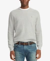 Polo Ralph Lauren Men's Cotton Textured Crewneck Sweater In Andover Heather