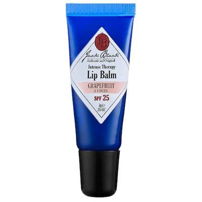 Jack Black Intense Therapy Lip Balm Spf 25 Grapefruit & Ginger 0.25 oz