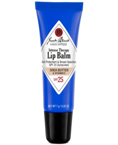 Jack Black Intense Therapy Lip Balm Spf 25 With Shea Butter And Vitamin E 0.25 oz