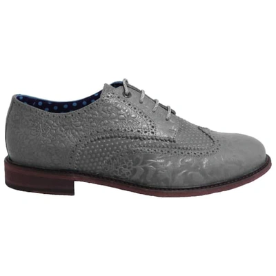 Lords Of Harlech Follie Brogue In Flannel