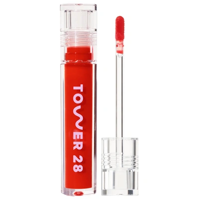 Tower 28 Beauty Shineon Lip Jelly Non-sticky Gloss Spicy 0.13 oz/ 3.9 ml