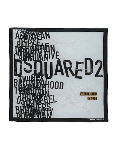 Dsquared2 Scarves In White