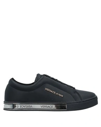 Versace Jeans Sneakers In Black
