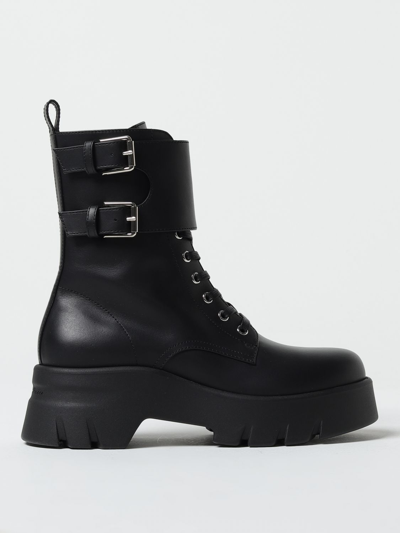 Gianvito Rossi Women's Marloe Biker Booties In Black
