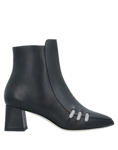 Francesca Bellavita Ankle Boot In Black