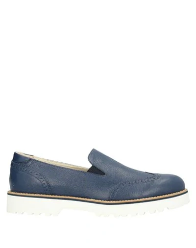 Hogan Loafers In Blue