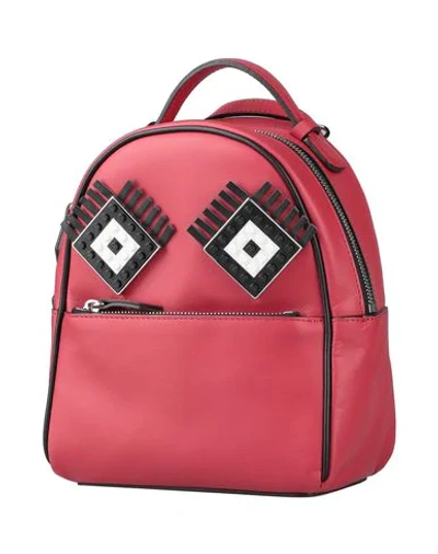 Les Petits Joueurs Backpack & Fanny Pack In Brick Red