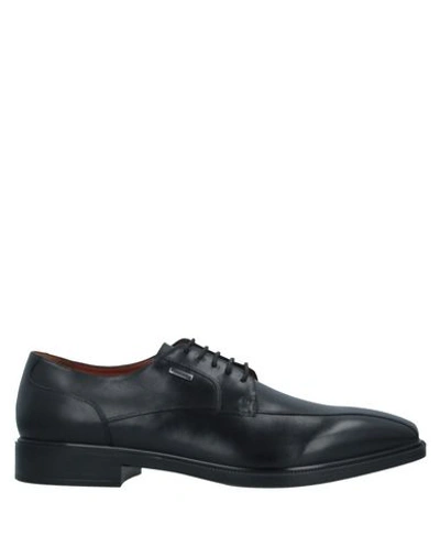 Geox Lace-up Shoes In Black