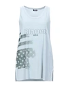Blauer Tank Tops In Grey
