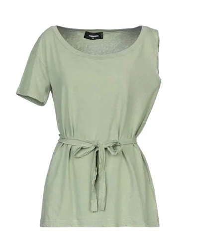 Dsquared2 T-shirts In Green