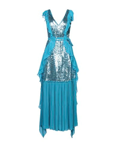 In The Mood For Love Long Dresses In Azure