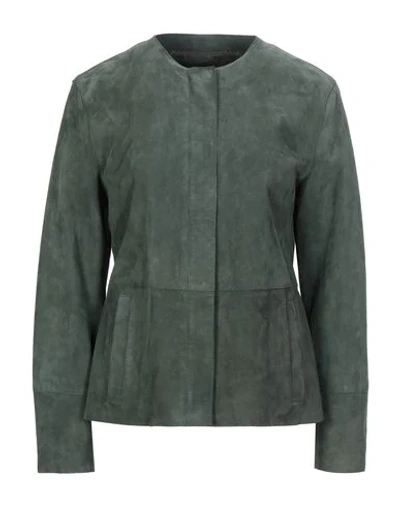 Weekend Max Mara Jackets In Military Green