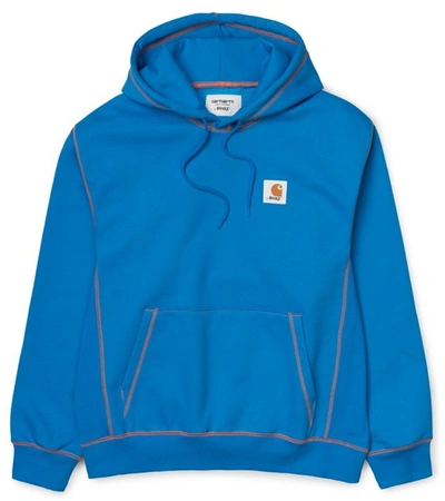 Pre-owned Awake  X Carhartt Wip Classic Sweatshirt Blue