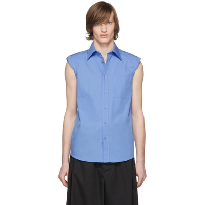 Dries Van Noten Opening Ceremony Casual Padded Sleeveless Shirt In Madonna