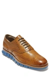 Cole Haan 'zerogrand' Wingtip In Monks Robe Leather/ Indigo