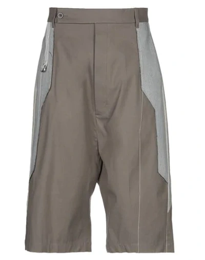 Rick Owens 3/4-length Shorts In Dove Grey