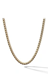 David Yurman Chain Collection 18k Gold Necklace