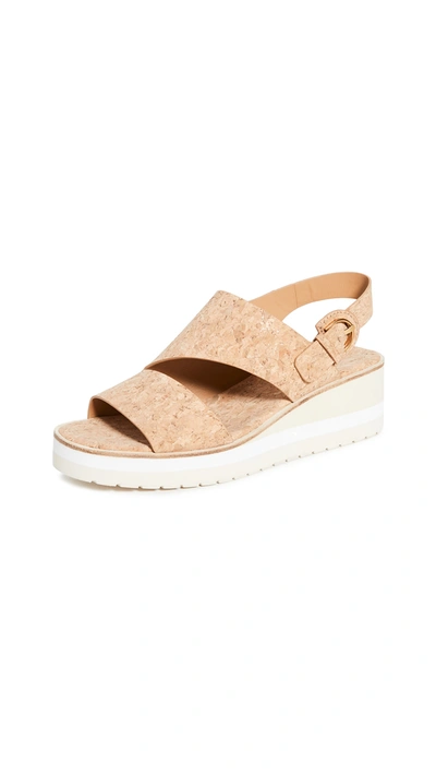 Vince Women's Shelby Cork Slingback Sandals In Natural Cork