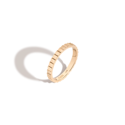 Aurate Mini Infinity Ring In Gold