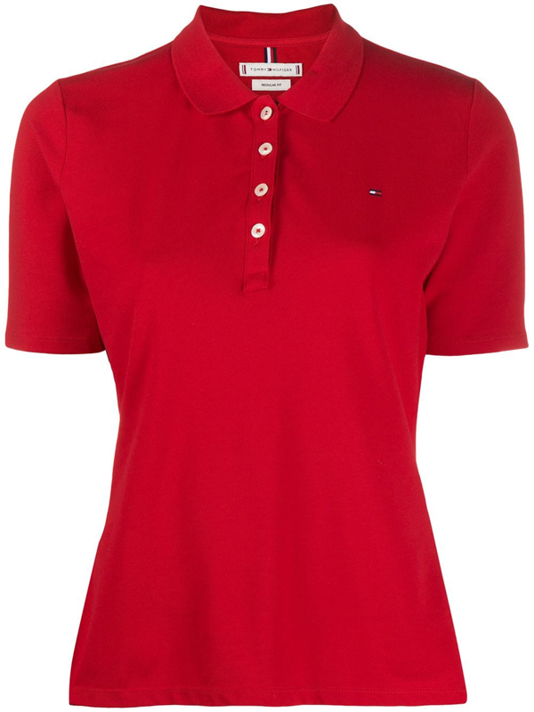 macy's red polo shirt