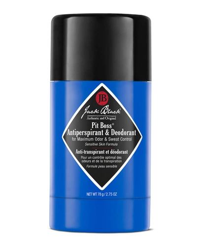 Jack Black Pit Boss Antiperspirant & Deodorant 2.75 oz In Size 2.5-3.4 Oz.