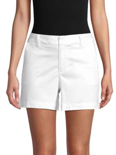 Saks Fifth Avenue Chino Shorts In White