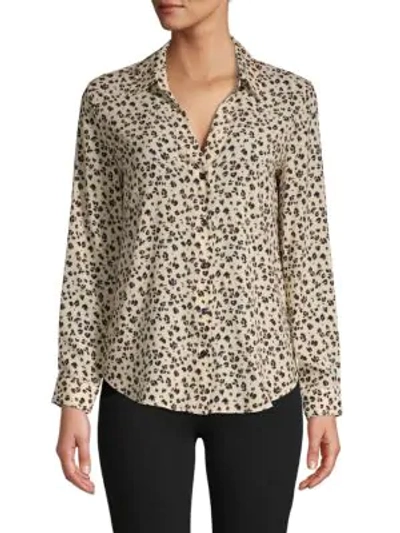 Supply & Demand Everly Print Blouse In Ivory