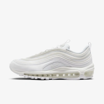 Nike Air Max 97 Sneakers In Triple White In White/ White/ White | ModeSens