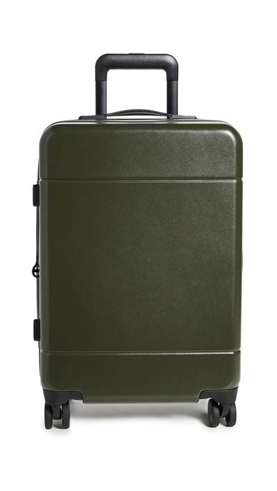 Calpak 20" Carryon Suitcase In Moss