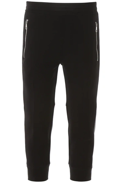 Neil Barrett Joggers With Piping In Black,white