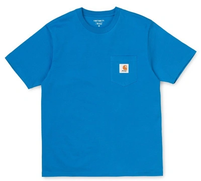 Pre-owned Awake  X Carhartt Wip T-shirt Blue