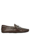 Tod's Loafers In Dark Brown