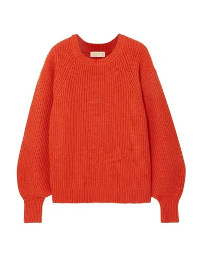 Michael Michael Kors Sweaters In Rust