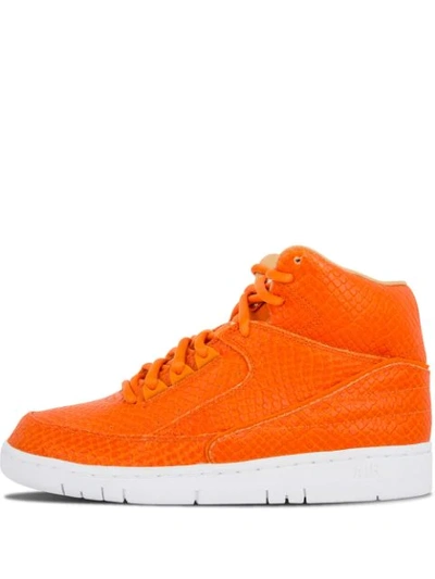 Nike Air Python Lux B Sneakers In Orange