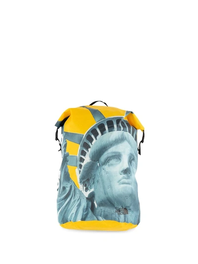 Supreme X The North Face Statue Of Liberty Backpack In Yellow