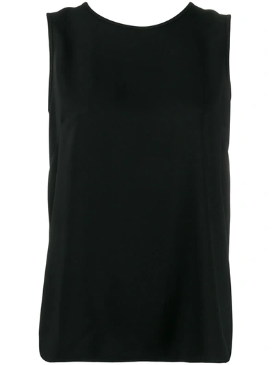 P.a.r.o.s.h Loose Fit Blouse In Black