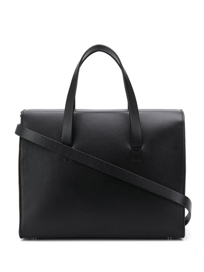 Aesther Ekme New Mini Barrel Tote Bag In Black