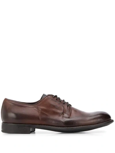 Doucal's Lace-up Shoes In Brown