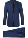Tonello Fitted Two-piece Suit In Blue