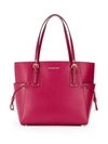 Michael Michael Kors Voyageur Logo Tote Bag In Red