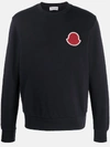 Moncler Logo Sweatshirt In Blue