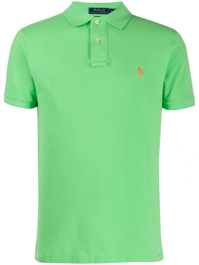 Polo Ralph Lauren Short Sleeved Polo Shirt In Green