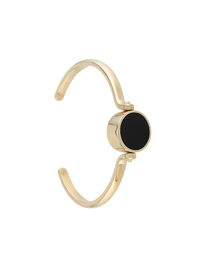 Isabel Marant Julius Rotating Cuff Bracelet In Black