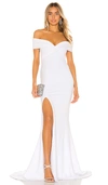 Nookie Neptune Gown In White