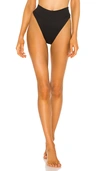 Beach Riot Highway Bikini Bottom In Black