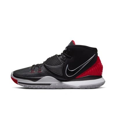 Nike Kyrie 6 Basketball Shoe In Black,university Red,white,black